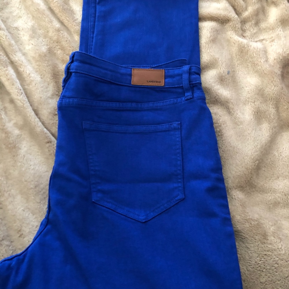 Lands-end straight leg jeans